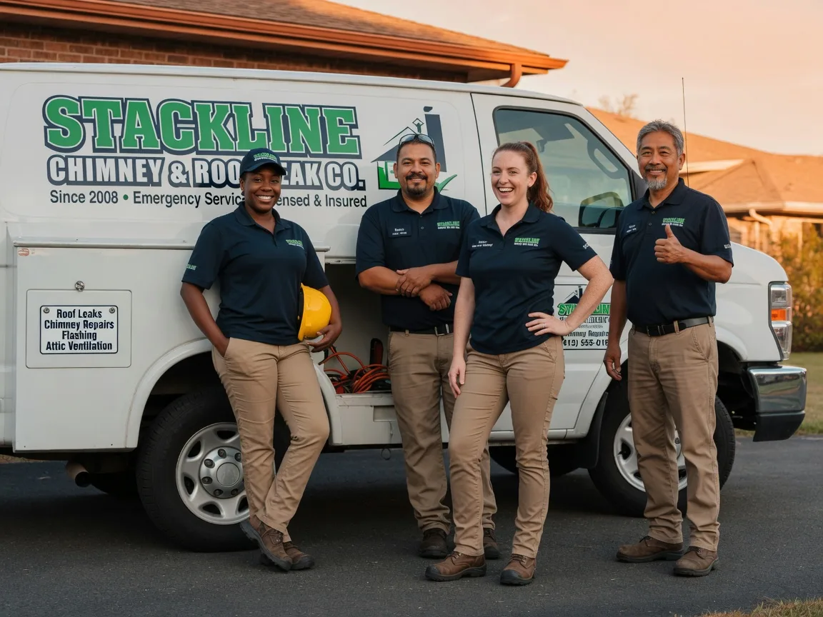 Chimney flashing repair company in Shasta, CA
